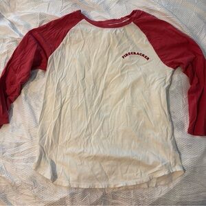 GAP Red and White Tee